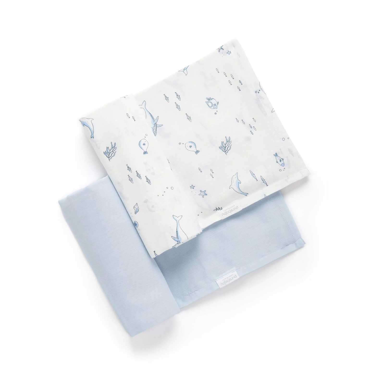 Purebaby Muslin Wrap 2 Pack